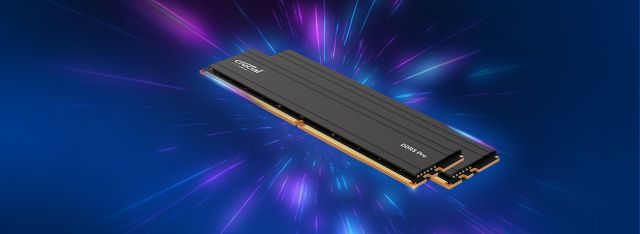 Crucial Pro 32GB Kit (16GBx2) DDR5-6000 UDIMM | CP2K16G60C48U5