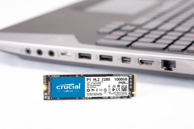 SSD Crucial BX500 1 To 2,5 pouces SATA 3D NAND