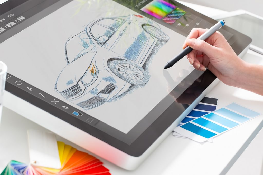 Le graphisme avec une tablette graphique