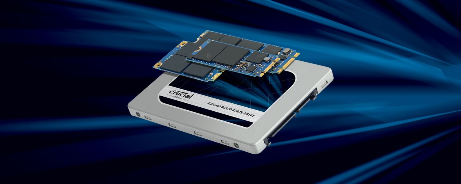 Les SSD Crucial existent en différents formats