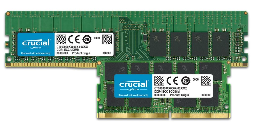 ECC Crucial memory.